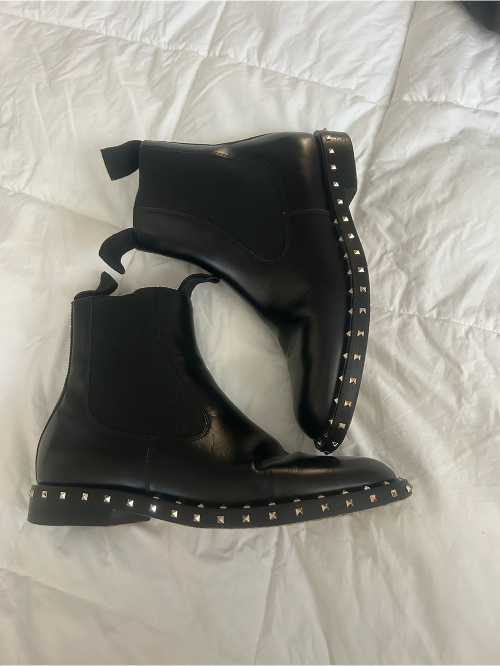 Valentino Garavani Rockstud Booties- Retails $1275